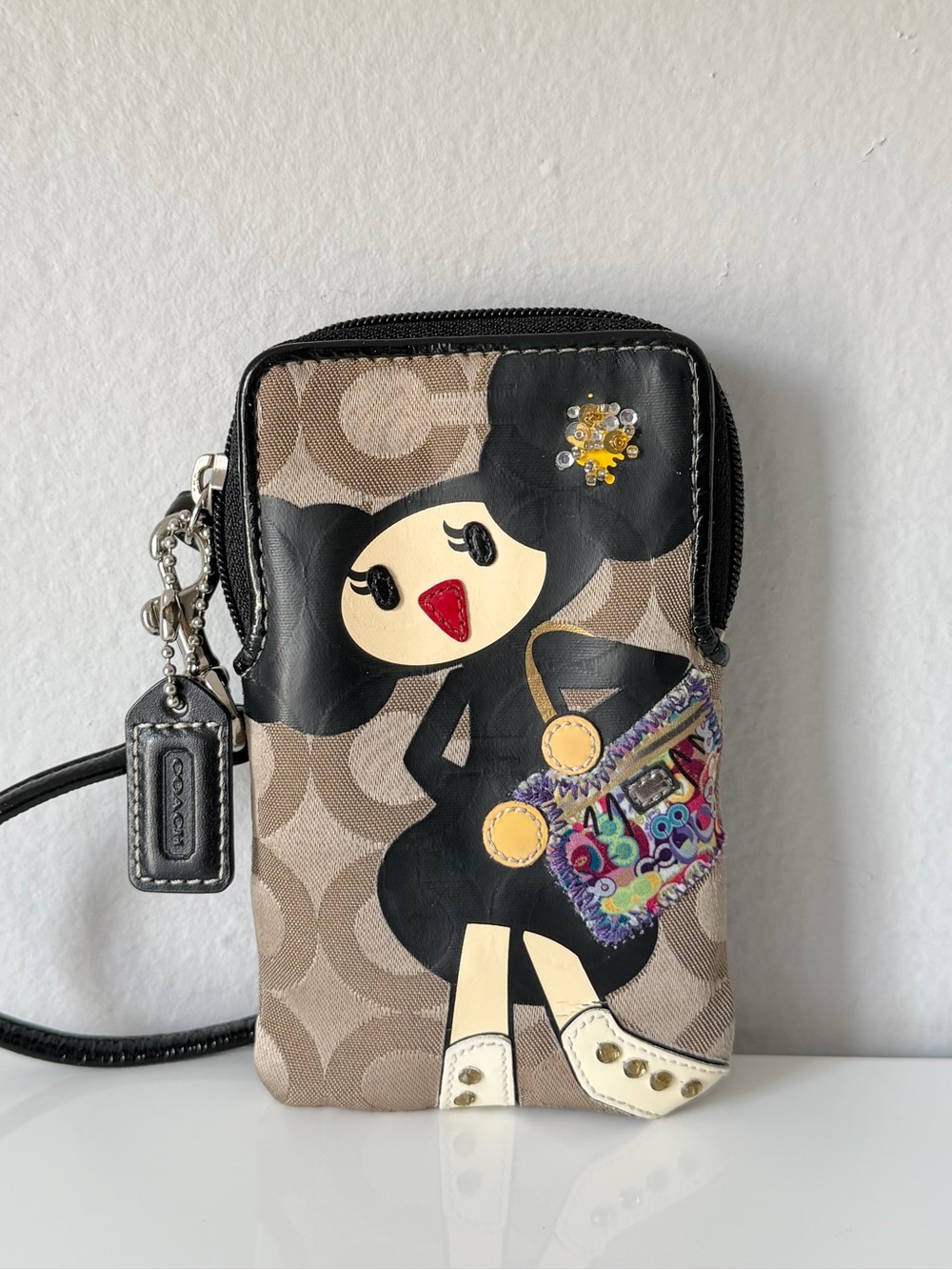 Coach x Poppy Chan Pepper Small Bag Wristlet